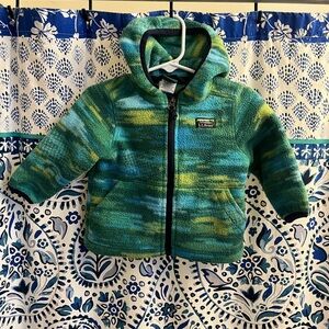 L.L. Bean Infants Fleece Hoodie Zip-up 6-12 months